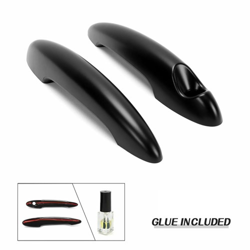 Pair door handle covers - handle, matte